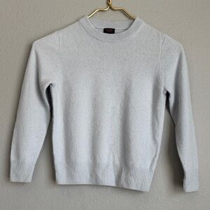 Crewcuts 100% Cashmere Kids Sweater Size 6-7 Light Blue